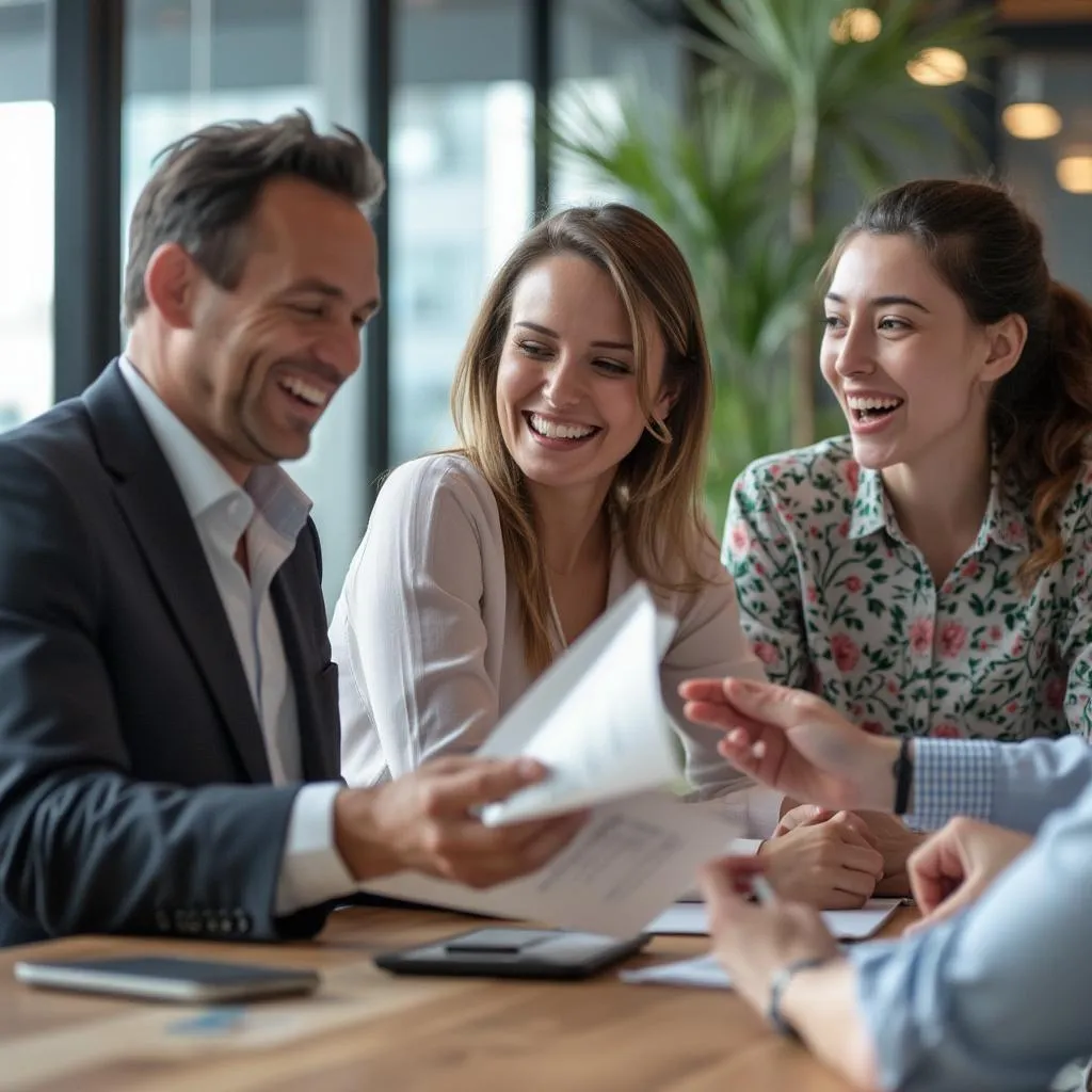 Equipo de ConsultArg en una reunión estratégica discutiendo planes