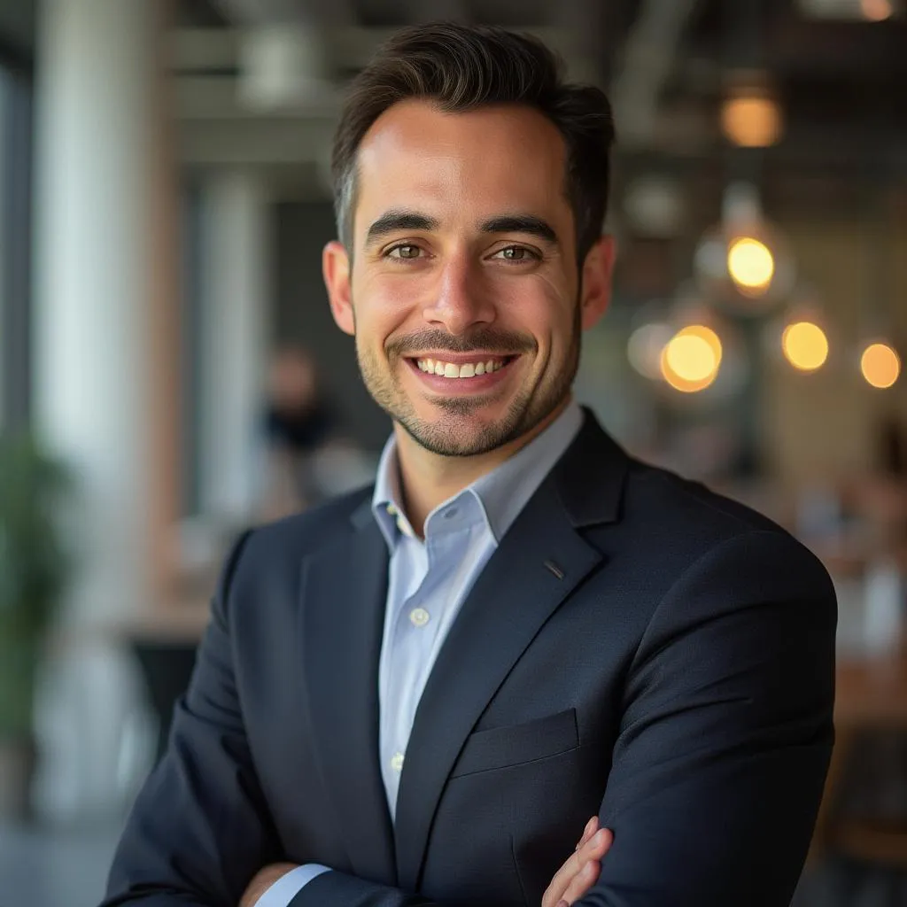 Retrato de Martín Herrera, Director de Operaciones